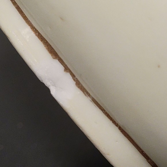 Asian Floral Glossy Finish Free Standing Decorative Antique Greenware Vase - Picture 7 of 10